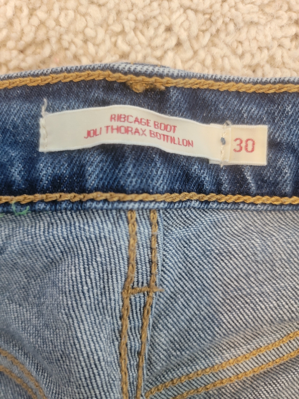 Levi's Ribcage Boot Size 30 - Picture 4 of 9